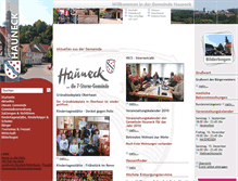 Tablet Screenshot of hauneck.eu